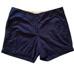 J. Crew Black Chino Shorts Size 4